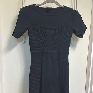 XSP•Ann Taylor•Black•Midi Sweater Dress